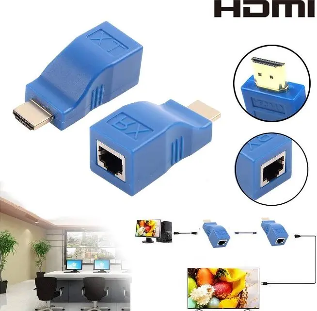 G-Link GL-033 HDMI Extender Ethernet (up to 30m) (1).webp