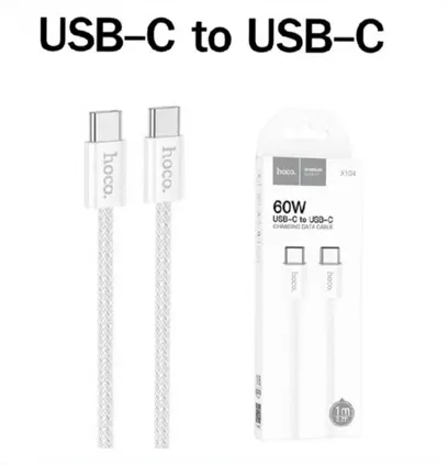 HOCO X104 TypeC +TypeC 60W Cable